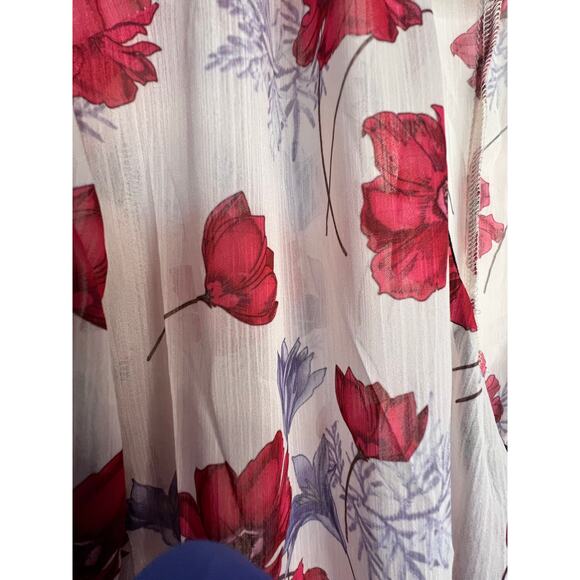 Endless Rose Sheer Floral Kimono Robe Boho Layering Duster Small - Picture 5 of 9